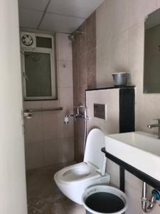 Common Bathroom Image of 830 Sq.ft 2 BHK Apartment / Flat for rent in Godrej Hillside 1, Mahalunge Pune for Rs. 28000