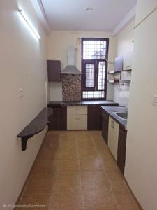 Kitchen Image of 1100 Sq.ft 3 BHK Builder Floor for rent in Nirman Nagar Jaipur for Rs. 25000