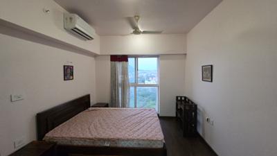 Bedroom Image of 639 Sq.ft 1 BHK Studio for rent in Lodha Belmondo, Gahunje Pune for Rs. 40000