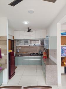 Kitchen Image of 1296 Sq.ft 2 BHK Apartment / Flat for rent in Zundal Ahmedabad for Rs. 30000