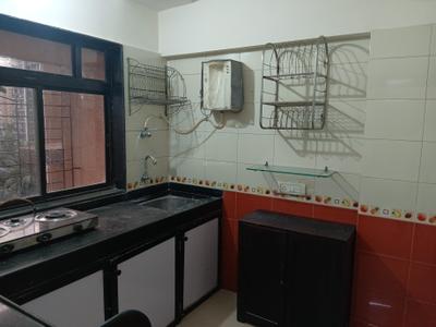 Kitchen Image of 980 Sq.ft 2 BHK Apartment / Flat for rent in Malad West Mumbai for Rs. 51500