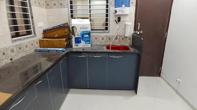 Kitchen Image of 528 Sq.ft 2 BHK Apartment / Flat for sale in Satyanarayan Shubham Heights, New Gotri Vadodara for Rs. 3700000