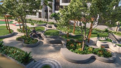 Balcony Image of 1339 Sq.ft 3 BHK Apartment / Flat for sale in VJ Palladio Presidential Suites Balewadi Riverfront, Balewadi Pune for Rs. 15500000