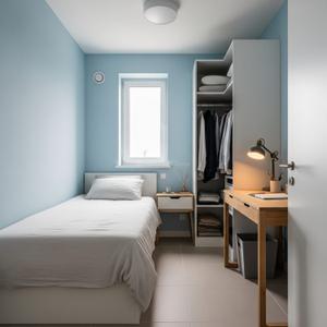 Bedroom Image of 635 Sq.ft 2 BHK Apartment / Flat for sale in Adityaraj Paradise, Vikhroli East Mumbai for Rs. 18500000