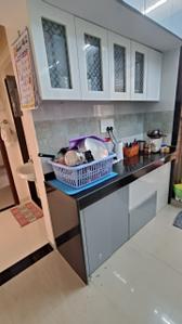 Kitchen Image of 650 Sq.ft 1 BHK Apartment / Flat for sale in Thakurli Thane for Rs. 4700000