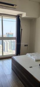 Bedroom Image of 1200 Sq.ft 2 BHK Apartment / Flat for rent in Omkar Veda Exclusive, Parel Mumbai for Rs. 130000