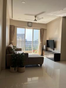 Hall Image of 725 Sq.ft 2 BHK Apartment / Flat for rent in Kasarvadavali Thane for Rs. 40000