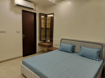 Bedroom Image of 3300 Sq.ft 4 BHK Villa for rent in ICG Golconda, Tigaria Badshah Indore for Rs. 50000
