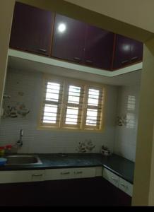 Kitchen Image of 1200 Sq.ft 1 BHK Independent House for rent in Yelahanka New Town Bengaluru for Rs. 12000