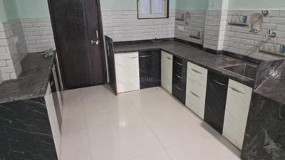 Kitchen Image of 1200 Sq.ft 2 BHK Builder Floor for rent in Treasure Fantasy, Rau Indore for Rs. 13500