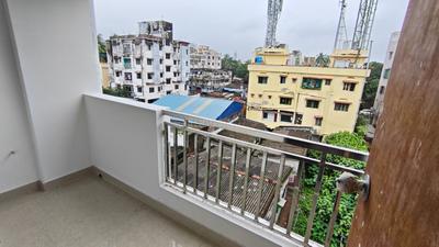 Balcony Image of 1244 Sq.ft 3 BHK Apartment / Flat for sale in Kamalgazi Kolkata for Rs. 7500000