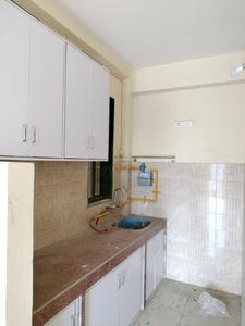 Kitchen Image of 600 Sq.ft 1 BHK Apartment / Flat for rent in Bharat Vihar New Delhi for Rs. 20000