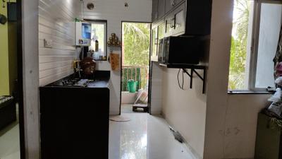 Kitchen Image of 525 Sq.ft 2 BHK Apartment / Flat for sale in Munjka Rajkot for Rs. 3800000