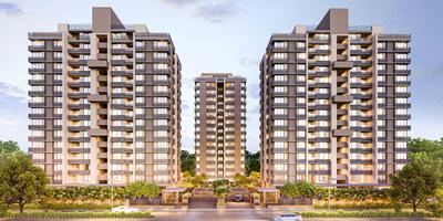 Image of 2400 Sq.ft 4 BHK Apartment / Flat for rent in Shivalik Green View, Shantigram, Ahmedabad for Rs. 45000