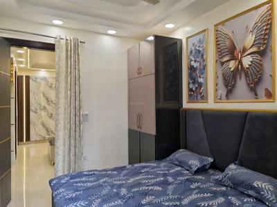 Bedroom Image of 810 Sq.ft 3 BHK Apartment / Flat for sale in Vikram The Residency by Vikram Properties And Builder, Dwarka Mor New Delhi for Rs. 5500000