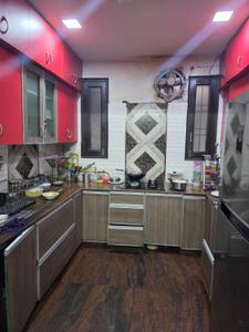 Kitchen Image of 1800 Sq.ft 3 BHK Builder Floor for sale in Lajpat Nagar New Delhi for Rs. 38000000