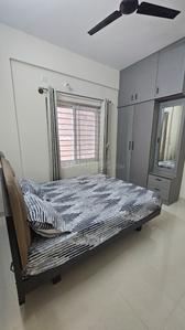 Bedroom Image of 650 Sq.ft 1 BHK Apartment / Flat for rent in Mahadevapura Bengaluru for Rs. 32000