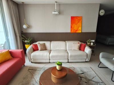 Hall Image of 2800 Sq.ft 4 BHK Apartment / Flat for rent in Sagitarius Bluegrass Residences, Kalyani Nagar Pune for Rs. 190000
