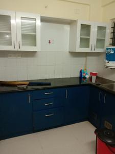 Kitchen Image of 1200 Sq.ft 2 BHK Builder Floor for sale in Thanisandra Bengaluru for Rs. 8000000