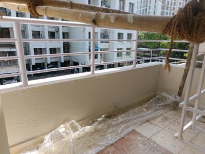 Living Room Image of 650 Sq.ft 1 BHK Apartment / Flat for rent in Green Wood, Hadapsar Pune for Rs. 16500