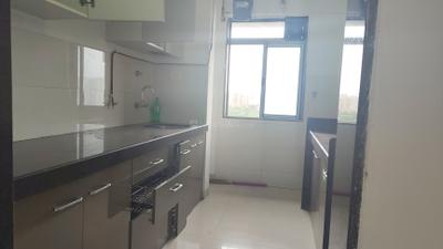 Kitchen Image of 850 Sq.ft 1 BHK Apartment / Flat for rent in Crystal Armus A To C, Chembur Mumbai for Rs. 48000
