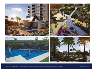 Image of 1600 Sq.ft 3 BHK Apartment / Flat for sale in Tej Elevia, Baner, Pune for Rs. 21900000