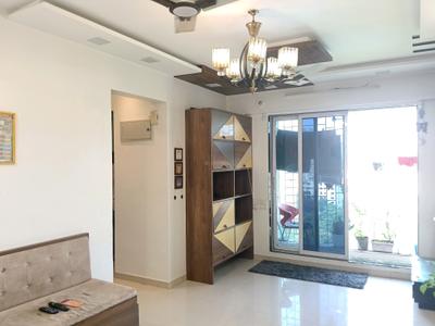 Living Room Image of 630 Sq.ft 1 BHK Apartment / Flat for sale in Cosmos Classique, Thane West Thane for Rs. 7999000