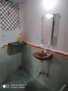 Kitchen Image of 500 Sq.ft 1 BHK Builder Floor for rent in Nanda Nagar Indore for Rs. 8000