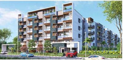 Image of 1262 Sq.ft 2 BHK Apartment / Flat for sale in Highrise Fort, Horamavu, Bengaluru for Rs. 9465000