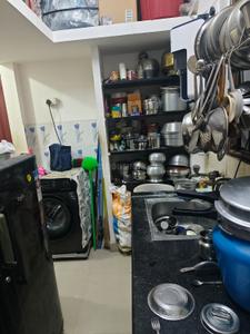 Kitchen Image of 536 Sq.ft 1 BHK Apartment / Flat for sale in Virugambakkam Chennai for Rs. 4500000