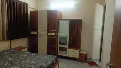 Bedroom Image of 1100 Sq.ft 2 BHK Apartment / Flat for rent in Renuka Panch Tattva, Tathawade Pune for Rs. 36001