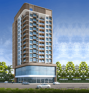 Image of 1350 Sq.ft 2 BHK Apartment / Flat for sale in Seawoods, Navi Mumbai for Rs. 22965000