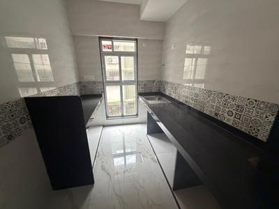 Kitchen Image of 800 Sq.ft 2 BHK Apartment / Flat for rent in The Baya Central, Lower Parel Mumbai for Rs. 110000