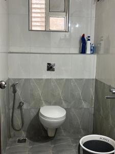 Bathroom Image of 1000 Sq.ft 2 BHK Apartment / Flat for rent in Ramky Truspace Aspire, Quthbullapur Hyderabad for Rs. 27000