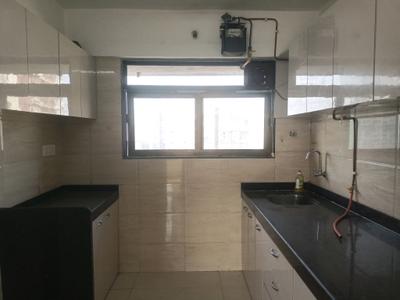 Kitchen Image of 450 Sq.ft 1 BHK Apartment / Flat for rent in Adityaraj Fortune, Vikhroli East Mumbai for Rs. 37000