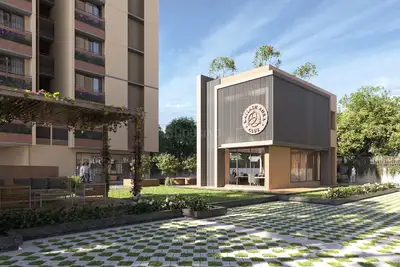 Image of 1009 Sq.ft 3 BHK Apartment / Flat for sale in Kailash Aura, Nana Chiloda, Ahmedabad for Rs. 7100000