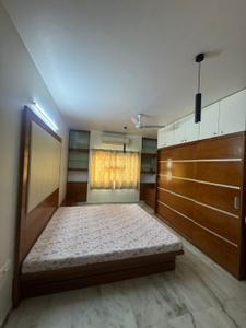 Bedroom Image of 3251 Sq.ft 4 BHK Apartment / Flat for rent in Sheladia Pushkar Apartments, Bodakdev Ahmedabad for Rs. 80000