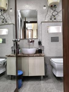 Bedroom Image of 1100 Sq.ft 1 BHK Builder Floor for rent in Sector 56 Gurgaon for Rs. 42000