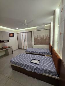 Bedroom Image of 1500 Sq.ft 3 BHK Apartment / Flat for rent in Allied Nova Casa, Savedi Ahmednagar for Rs. 45000