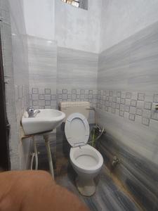 Bathroom Image of 150 Sq.ft 1 RK Builder Floor for rent in Manyawas Jaipur for Rs. 7000