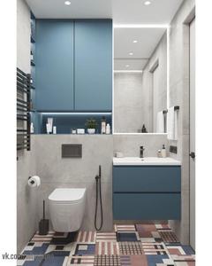 Bathroom Image of 1087 Sq.ft 3 BHK Apartment / Flat for sale in Thane West Thane for Rs. 25000000