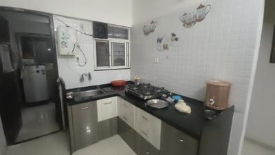 Kitchen Image of 800 Sq.ft 2 BHK Apartment / Flat for rent in Sonigara Presidency, Ravet Pune for Rs. 25000