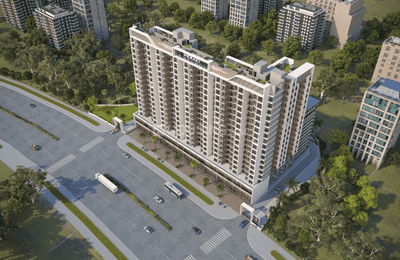 Image of 610 Sq.ft 1 BHK Apartment / Flat for sale in Ekdant 9 Meraki, Panvel, Navi Mumbai for Rs. 4084000