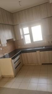 Kitchen Image of 695 Sq.ft 1 BHK Apartment / Flat for rent in UPAVP Ganga Yamuna And Hindon Enclave, Siddharth Vihar Ghaziabad for Rs. 17000