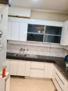 Kitchen Image of 950 Sq.ft 2 BHK Apartment / Flat for rent in Agarwal Associates City Apartment Phase 2 , Wave City Ghaziabad for Rs. 16000