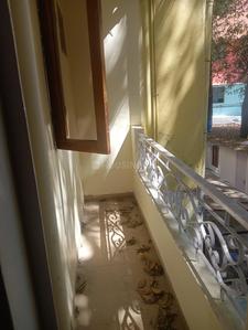Balcony Image of 900 Sq.ft 3 BHK Apartment / Flat for rent in Indrapuri Bhopal for Rs. 26000