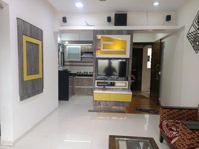 Living Room Image of 790 Sq.ft 1 BHK Apartment / Flat for sale in Shriram Sai Shanti Park, Lohegaon Pune for Rs. 5200000