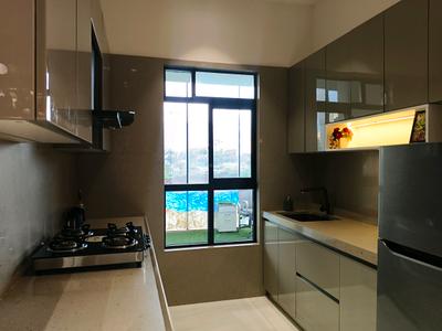 Kitchen Image of 1035 Sq.ft 2 BHK Apartment / Flat for sale in Venus Skky City, Sandap Gaon Thane for Rs. 5174400