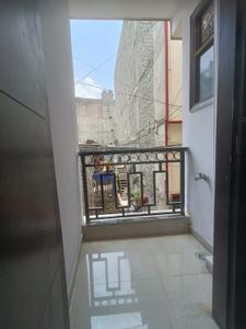 Balcony Image of 1000 Sq.ft 2 BHK Builder Floor for rent in Khirki Extension New Delhi for Rs. 25500
