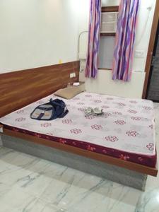 Bedroom Image of 560 Sq.ft 1 RK Apartment / Flat for rent in Qube Hebitac Apartment , Knowledge Park 3 Greater Noida for Rs. 14000